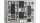 Regalwand TORO 104 System weiß matt lackiert Schwarzbraun Eiche