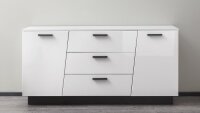 Sideboard MEDIA V Kommode weiß Hochglanz Schrank