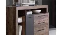 Sideboard BELLEVUE Kommode Schwarzeiche und Schlammeiche