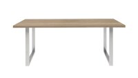 Esstisch TABLES Tischsystem D30 Sonoma Eiche Metall 180