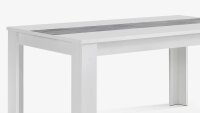 Esstisch DINING TABLES weiß EST40 mit Betonoptik 160x90