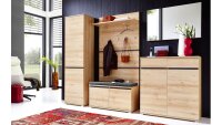 Garderobenschrank 3476 LISSABON Edelbuche Dekor 54x40