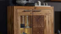 Highboard 1 GAJA Schrank Wildeiche massiv natur...