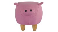 Tierhocker PIGGY pink Schwein cartoon Kinderhocker