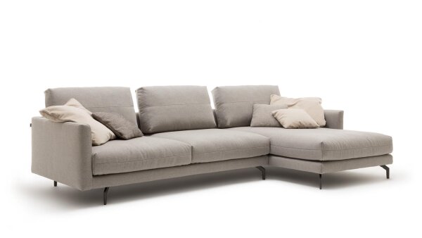 Hülsta Sofa von Rolf Benz 414 Eckgarnitur Stoff grau 300x172