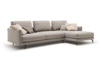 Hülsta Sofa von Rolf Benz 414 Eckgarnitur Stoff grau...