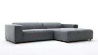 Hülsta Sofa von Rolf Benz Ecksofa 432 Stoff anthrazit grau 300x185 cm