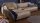 Hülsta Sofa von Rolf Benz Ecksofa 480 Leder grau beige 318x164 cm