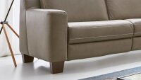 2,5-Sitzer SOFASTYLE Sofa Couch Echtleder braun Hukla