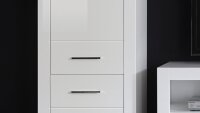 Schrank BIANCO Highboard Wohnzimmerschrank Kommode in...