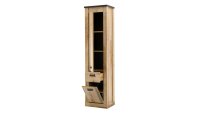 Schrank SHERWOOD 43 Old Style hell anthrazit mit soft-close