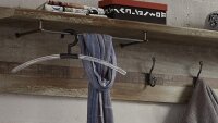 Garderobenpaneel BONANZA in Driftwood Optik B 130 cm