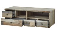 TV-Unterteil BONANZA Lowboard in Driftwood B 130 cm