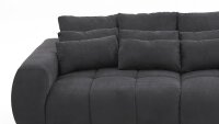 Big Sofa XXL Couch ESCAPE Sun 96 anthrazit Kissen 276x145