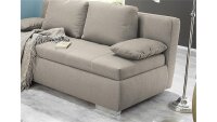 Boxspring Schlafsofa MEMPHIS Sofa Dauerschläfer in beige