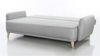 Funktionssofa FINN Schlafsofa in hellgrau 230 cm