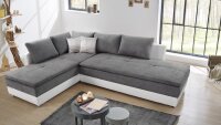 Wohnlandschaft rechts MODENA Ecksofa Sofa Bett in...