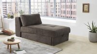 Recamiere ROBIN Schlafsofa Sofa Polstersofa Liege braun...