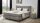 Boxspringbett GRETAS Bett Schlafzimmerbett in samt grau mit Topper