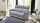 Sofa Amrum Sessel Relaxsessel 3-Sitzer mit Funktion Vintage grau 180