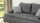 Schlafsofa ANTONIO Sofa Stoff dunkelgrau mit Bettkasten