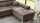 Ecksofa LANDSHUT L-Sofa Stoff braun inkl. Schlaffunktion