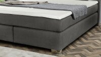 Boxspringbett System ROMANA MIX 180x200 Stoff grau TTFK