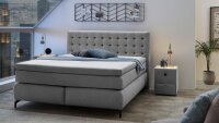 Boxspringbett JESSICA MIX 180x200 grau 7-Zonen TTFK H3/H4...