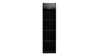 Aktenschrank ROLLO Regal graphit Schwarzstahl Dekor 46 cm