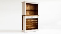 Weinschrank BODDE Kiefer massiv vintage used Look Landhaus