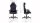 Schreibtischstuhl Bürostuhl DX RACER 3 Lederlook schwarz Game Chair