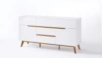 Sideboard CERVO Kommode Anrichte in weiß matt Lack...