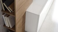 Regal VICENZA Ablage Schrank in Eiche natur 55 cm