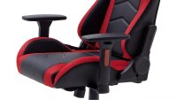 Gamingstuhl McRACING LED Chefsessel Racer rot schwarz