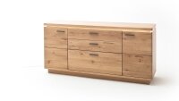 Sideboard BARCELONA Balkeneiche Bianco massiv 180 cm