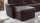 Wohnlandschaft RAVEN Ecksofa U-Form Stoff braun Kaltschaum 327x218 cm