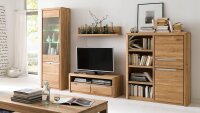 TV-Board 1 FLORENZ Wildeiche bianco massiv Softclose