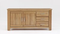 Sideboard 1 RIENA in Wildeiche teilmassiv inkl. Softclose