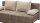 Schlafsofa SUSANNE Sofa braun beige Bettkasten 196x92