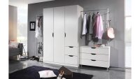 Kommode FREIHAM Schlafzimmer Schubkastenkommode Anrichte weiß 93 cm