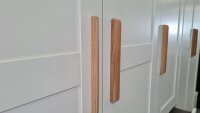 Kleiderschrank Landhaus QUADRA SPIN weiß 5-türig 226 cm