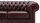 Sofa CHESTERFIELD 3-Sitzer Leder rot 198 cm