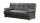 3-Sitzer Sofa ALONSO Bettfunktion Stauraum in grau 195x76