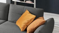 3-Sitzer DOVER Sofa Stoff anthrazit mit...